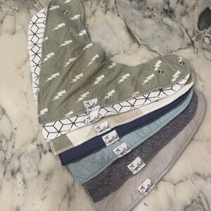 Copper Pearl Baby Bandana Bibs - Multi-Color Set